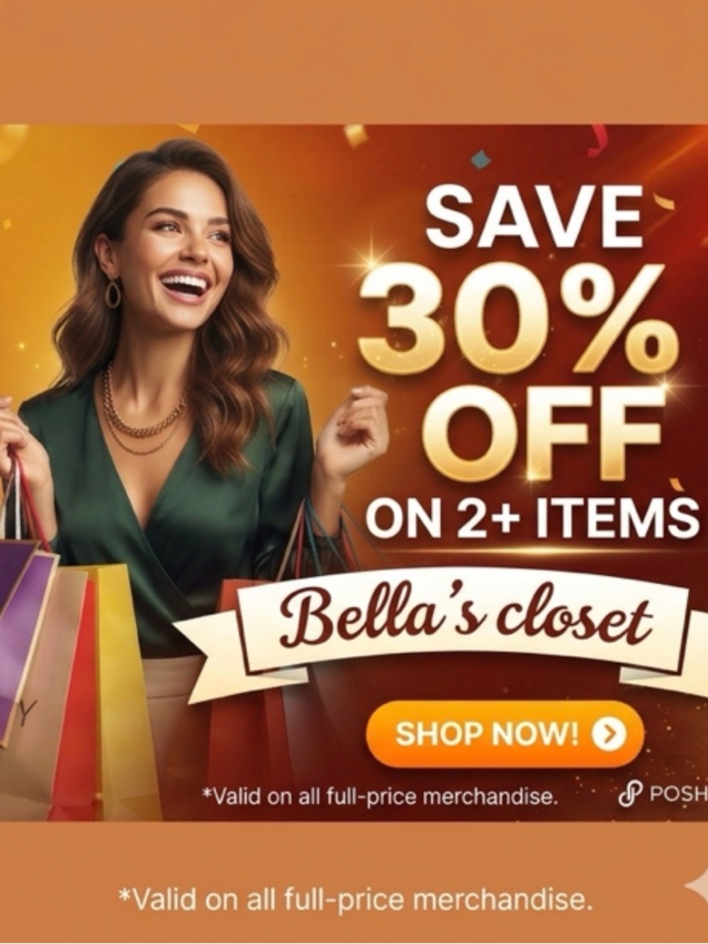 Bella Rose Closet Gold Multi-Layer Chain Necklace with Hoop Earrings